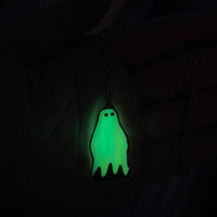 Aurora Opal Ghost Necklace B-Glows in the Dark