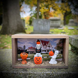 “Queen of Hearts” Vintage Halloween Shadow Box Magnet/Wall Hang B