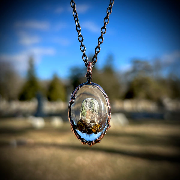 Small Burial Plot Necklace E *Mockingbird Lane Exclusive*