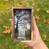 Memento Mortem Shadow Box Magnet/Wall Hang G