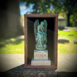 Large Memento Mortem Shadow Box Magnet/Wall Hang