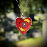 Zombie Hands Resin Necklace