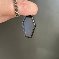 Opalite Coffin Necklace