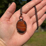 Striped Carnelian Necklace ***You Choose***