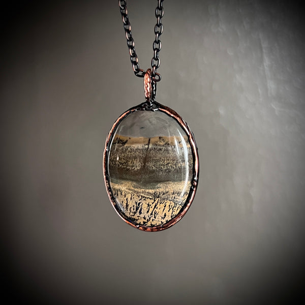Natures Paintbrush Necklace