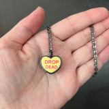 Conversation Stopper Heart Necklace B
