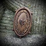 Fisk Faceplate Hand Painted 3 Inch Magnet