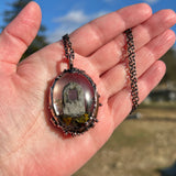 Oval Burial Plot Necklace B *Mockingbird Lane Exclusive*