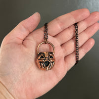 Double Sided Choir Boy Jack O’ Lantern Necklace