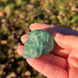 Fluorite Skull A