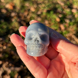 Angelite Skull