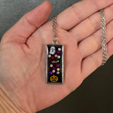 Spooky B!tch Resin Necklace