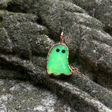 Aurora Opal Ghost Necklace A-Glows in the Dark