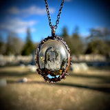 Oval Burial Plot Necklace B *Mockingbird Lane Exclusive*