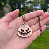 Angry Jack O’ Lantern Necklace