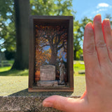 Memento Mortem Shadow Box Magnet/Wall Hang B