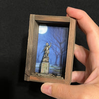 Memento Mortem Shadow Box Magnet/Wall Hang F