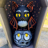 Bat Sitting on the Moon Wall Hang A