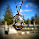 Oval Burial Plot Necklace B *Mockingbird Lane Exclusive*