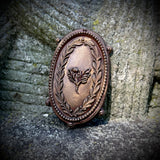 Fisk Faceplate Hand Painted 3 Inch Magnet
