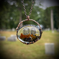 Double Burial Plot Necklace *Mockingbird Lane Exclusive*