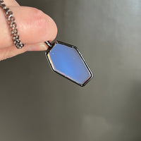 Opalite Coffin Necklace