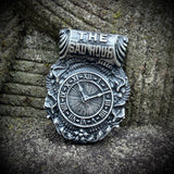 The Sad Hour Coffin Plaque Hand Painted 3 Inch Magnet