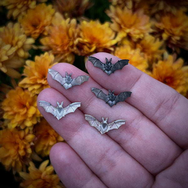 ***PRE-ORDER***Surprise Tiny Bat Glittery Copper Necklace (Read Description)