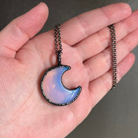 Opalite Moon Necklace