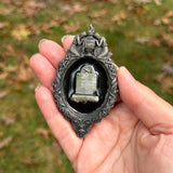 Mini Poe Memento Mortem Magnet