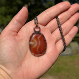 Striped Carnelian Necklace ***You Choose***