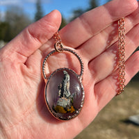 Oval Burial Plot Necklace A *Mockingbird Lane Exclusive*