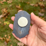 Fisk Faceplate Hand Painted 3 Inch Magnet