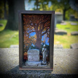 Memento Mortem Shadow Box Magnet/Wall Hang B