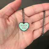 Conversation Stopper Heart Necklace F