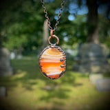Striped Carnelian Necklace ***You Choose***