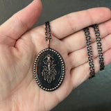 PREORDER: Fisk Burial Case Footplate Necklace *OOAK Mockingbird Lane Exclusive*