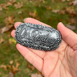 Our Darling Coffin Plaque Hand Painted 3 Inch Magnet