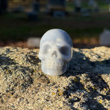 Angelite Skull