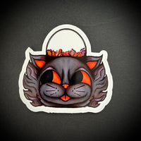 Kitty Candy Pail Sticker