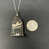 Australian Lace Agate Headstone Necklace *Mockingbird Lane Exclusive!*