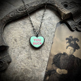 Conversation Stopper Heart Necklace D