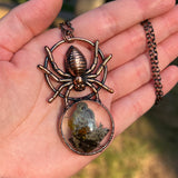 Spider Burial Plot Necklace *Mockingbird Lane Exclusive*