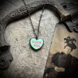 Conversation Stopper Heart Necklace F