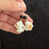 Popcorn Earrings with Black Onyx ***You Choose***