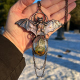 Large Bat Burial Plot Necklace *Mockingbird Lane Exclusive*