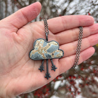 Maligano Jasper Cloud Necklace