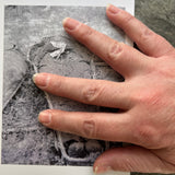 Fisk Exhumation Photo Set of 3, Photos B, D and E: Matted 4x6