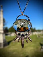 Double Burial Plot Necklace *Mockingbird Lane Exclusive*