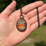 Striped Carnelian Necklace ***You Choose***